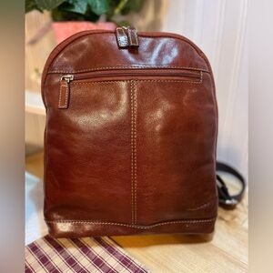 Jack George’s Voyager Convertible Backpack/Crossbody Unisex Leather